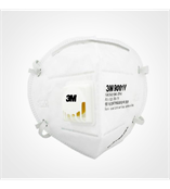 3M 防雾霾口罩 9001V 带呼吸阀